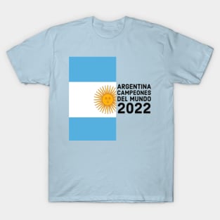 Argentina Campeones del Mundo 2022 T-Shirt